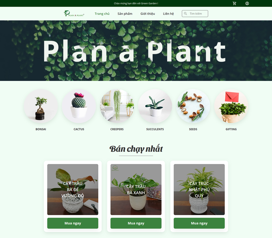 Green Garden Homepage