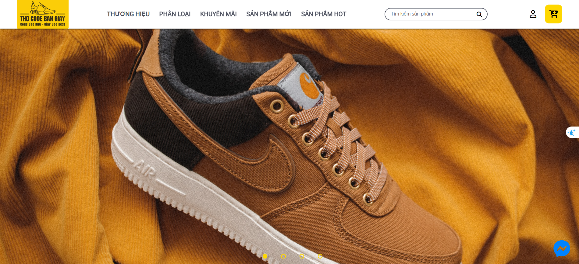 Shoes Store Homepage